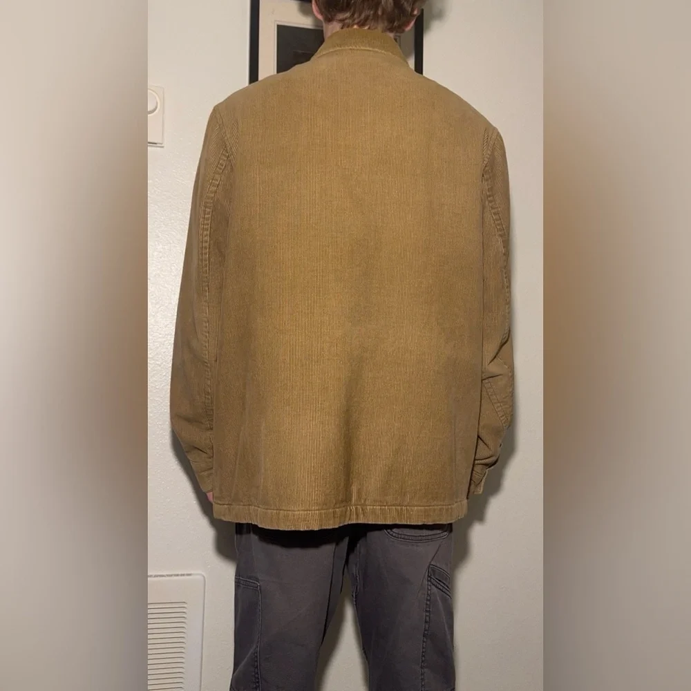Vintage Gap Men's Corduroy Work Jacket - Tan - Picture 2 of 3
